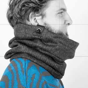Neck Warmer With drawstring adjustment